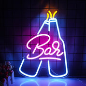 Vibrant Cocktails & Beer LED Neon Wall Sign - The House Of BLOC