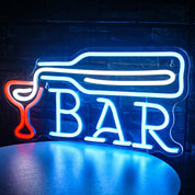 Vibrant Cocktails & Beer LED Neon Wall Sign - The House Of BLOC