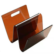 'W' Shape Wavey Acrylic Magazine Stand - The House Of BLOC