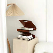 'W' Shape Wavey Acrylic Magazine Stand - The House Of BLOC