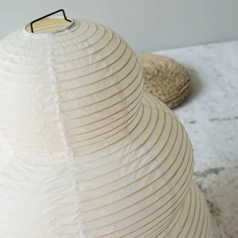 Wabi Sabi Living Room Floor Rice Lamp - The House Of BLOC