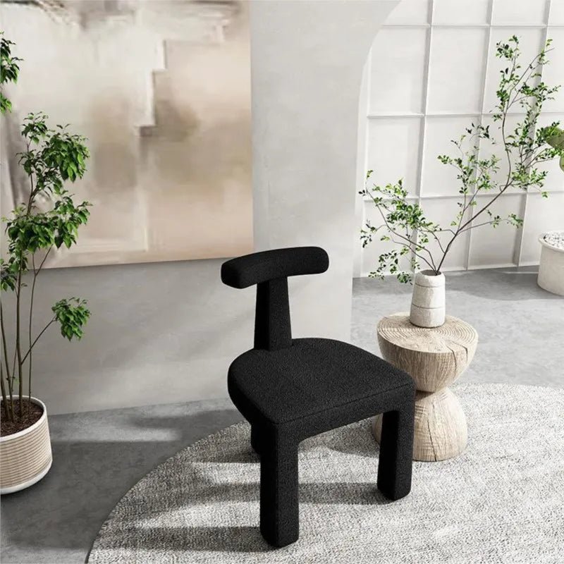 Wabi-Sabi Style Sleek Designer Dining Chair - The House Of BLOC