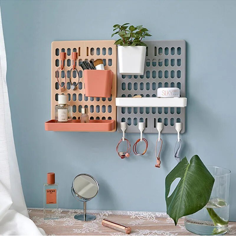 Wall Shelf Self-Adhesive Storage Racks & Trays - The House Of BLOC