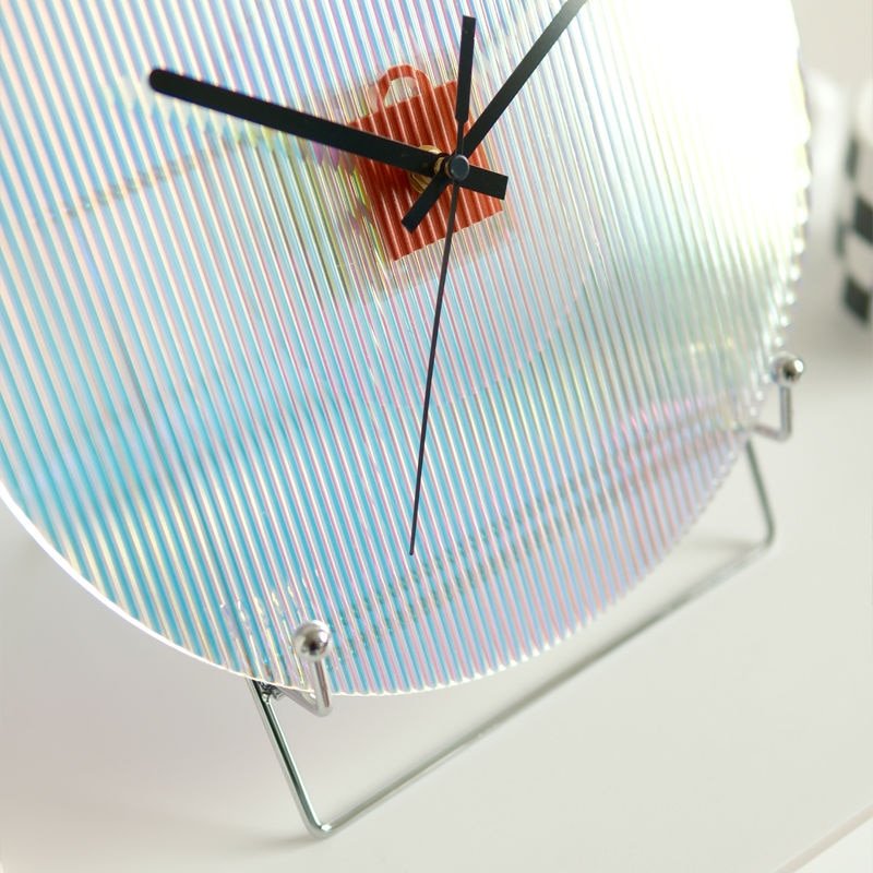 Wave Colour Gradient Silent Wall Clock - The House Of BLOC