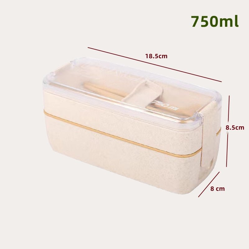 Wheat Straw Plastic Food Storage Containers & Lunch Boxes - The House Of BLOC