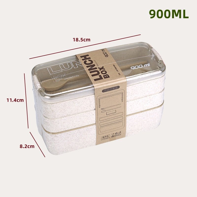 Wheat Straw Plastic Food Storage Containers & Lunch Boxes - The House Of BLOC