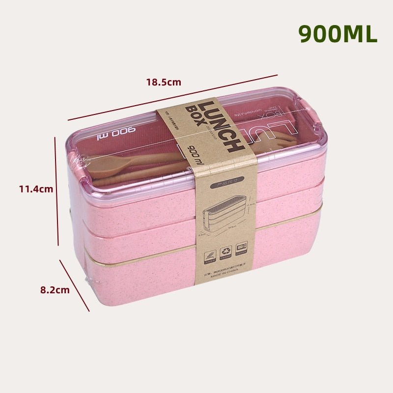 Wheat Straw Plastic Food Storage Containers & Lunch Boxes - The House Of BLOC