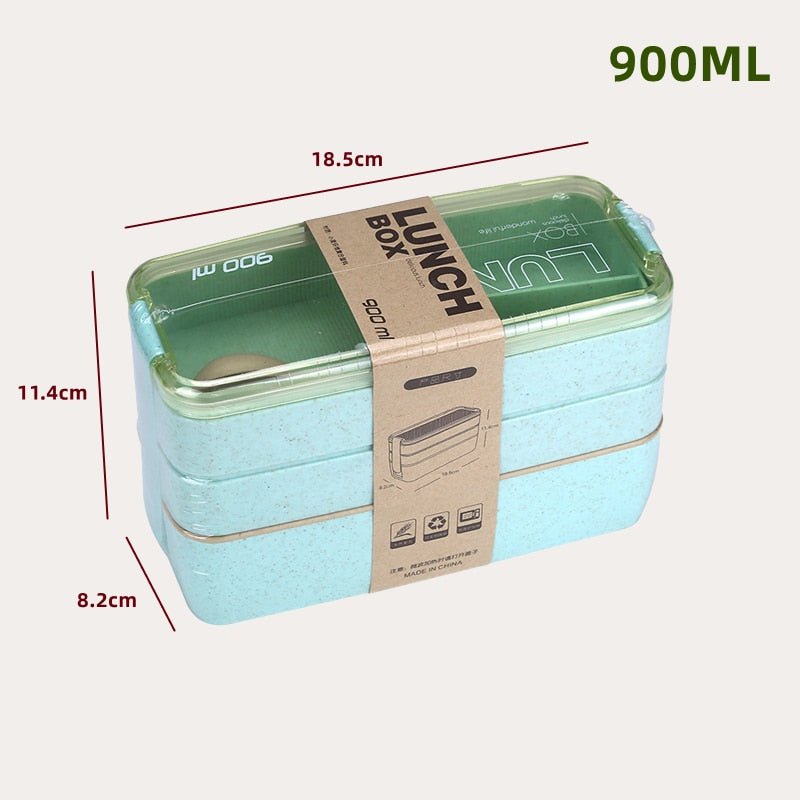 Wheat Straw Plastic Food Storage Containers & Lunch Boxes - The House Of BLOC