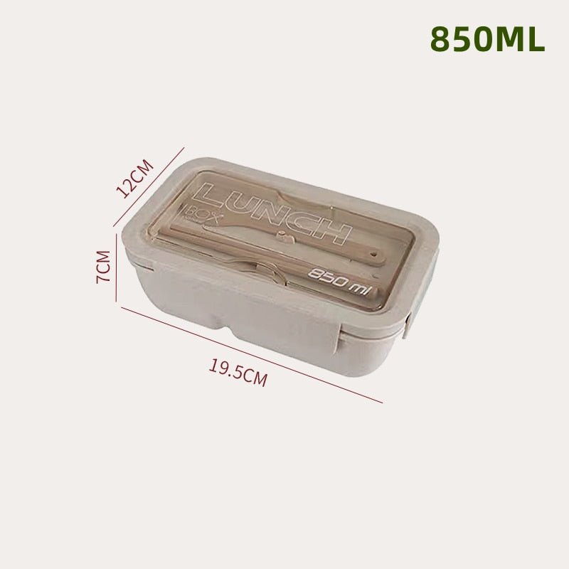 Wheat Straw Plastic Food Storage Containers & Lunch Boxes - The House Of BLOC