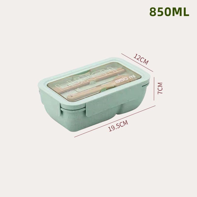 Wheat Straw Plastic Food Storage Containers & Lunch Boxes - The House Of BLOC