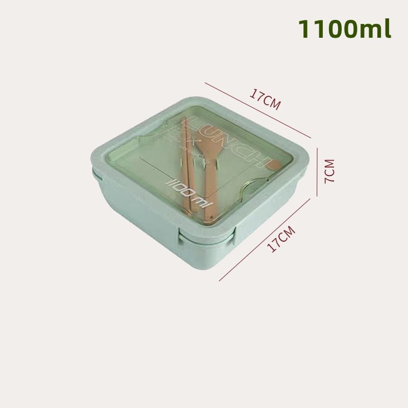 Wheat Straw Plastic Food Storage Containers & Lunch Boxes - The House Of BLOC