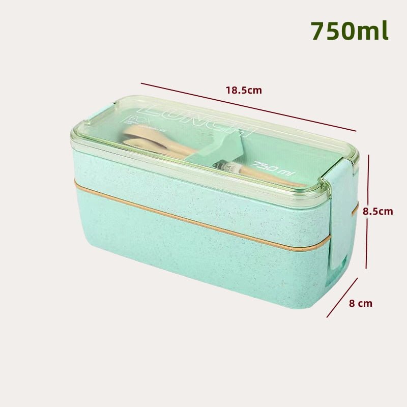 Wheat Straw Plastic Food Storage Containers & Lunch Boxes - The House Of BLOC