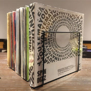 Wrought Iron Book + Record Storage Stand - The House Of BLOC