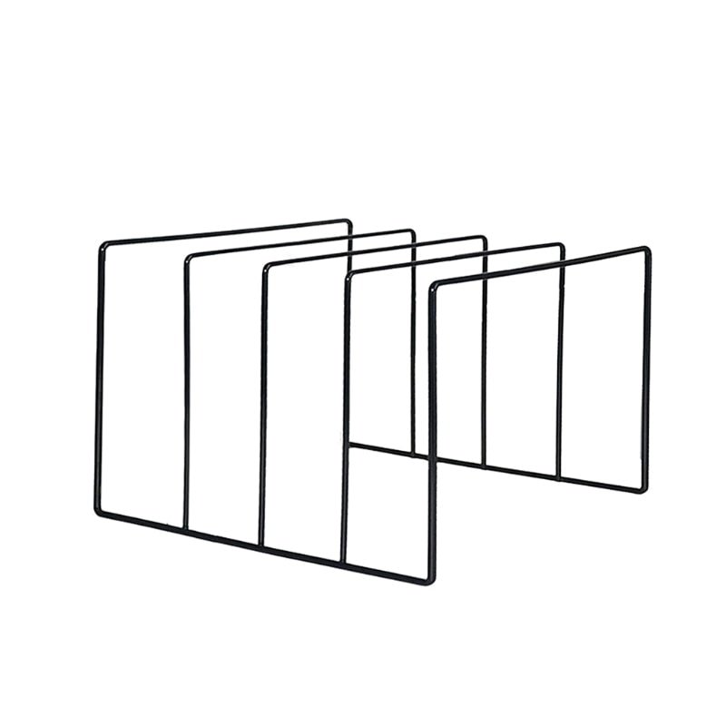 Wrought Iron Book + Record Storage Stand - The House Of BLOC