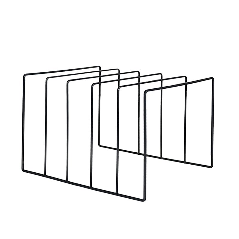 Wrought Iron Book + Record Storage Stand - The House Of BLOC