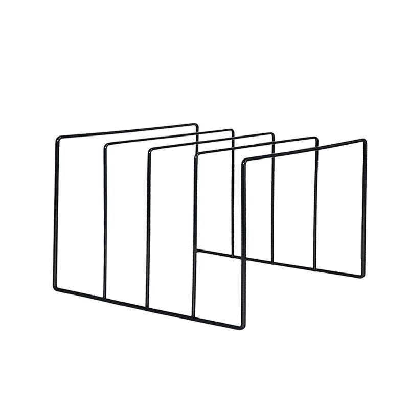 Wrought Iron Book + Record Storage Stand - The House Of BLOC