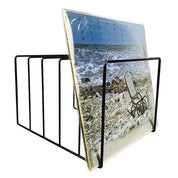 Wrought Iron Book + Record Storage Stand - The House Of BLOC