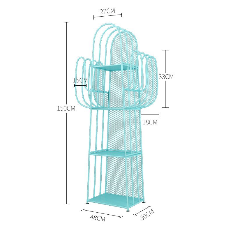 Wrought Iron Cactus Storage Stand - The House Of BLOC