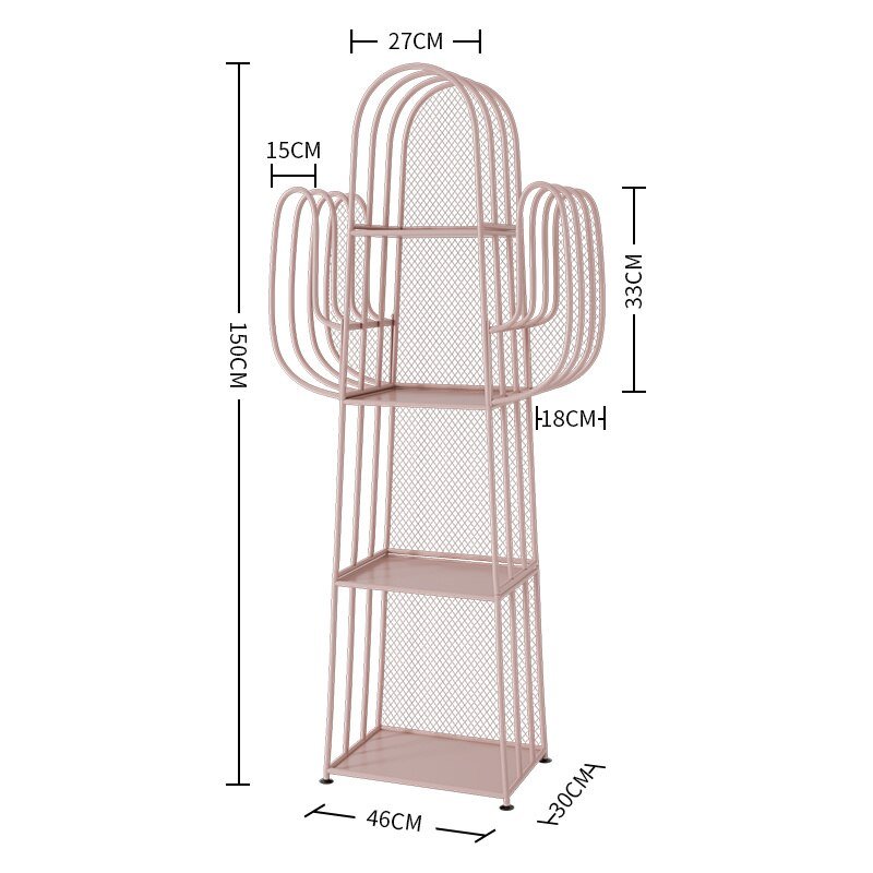 Wrought Iron Cactus Storage Stand - The House Of BLOC