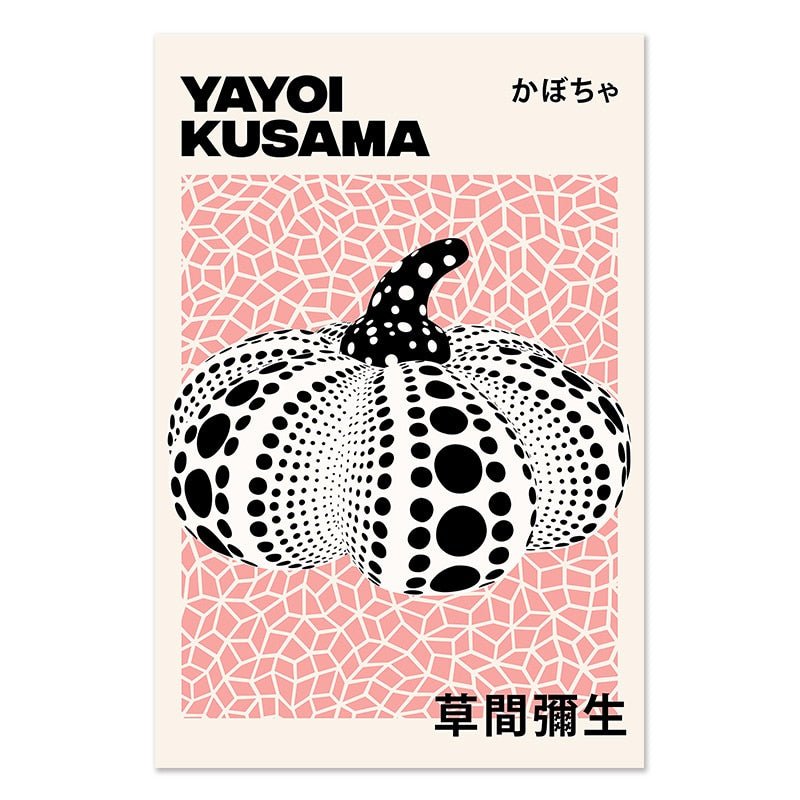 Yayoi Kusama Museum Abstract Art Poster - The House Of BLOC