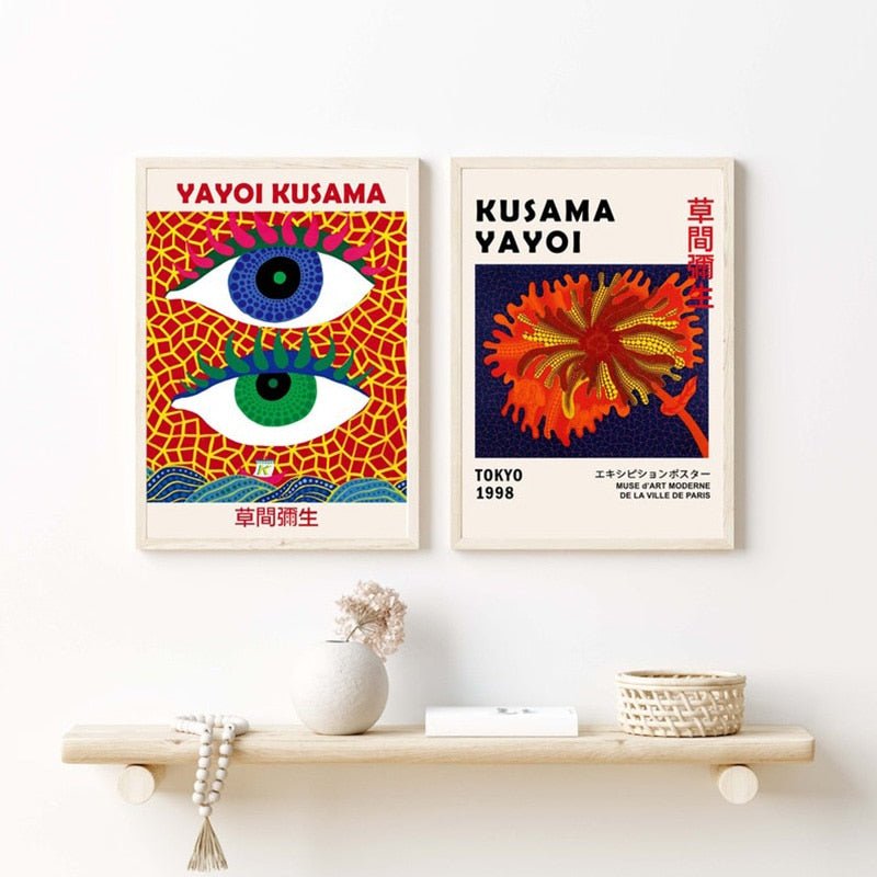 Yayoi Kusama Museum Abstract Art Poster - The House Of BLOC